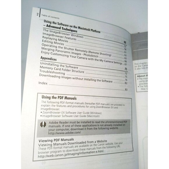 Canon Digital Camera Solution Disk V30.0 With Software Guide For Windows & Macin - Picture 3 of 5